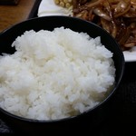 ますや食堂 - ますや食堂　御飯はやっとの思いで食べました