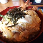 くつろぎ亭ひこべえ  - エビフライ丼
