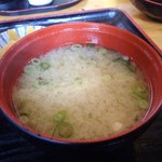 くつろぎ亭ひこべえ  - みそ汁