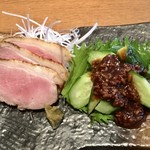 手打ち蕎麦 ほかげ - 鴨ともろ胡瓜