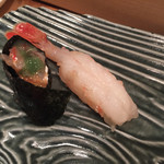 椿や - ぼたん海老握り