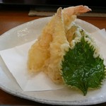 Soba Dining 蕎花 - 080813特上蕎麦三昧の天ぷら