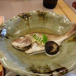 大渚亭 別館 - 小鯛の蒸し物