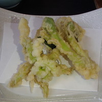 米沢牛黄木 金剛閣 すき焼き しゃぶしゃぶ 毘沙門 - 鰆と葉の花湯葉巻き揚げ