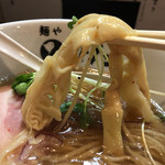 自家製麺 麺や ひなた - 焼アゴの冷やし醤油そば(800円)