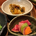 ごはんや農家の台所 - セットの小鉢