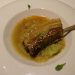 フロリレージュ - 自分の二品目は猪の煮込み