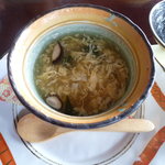 粋都 - スープ（プレートランチ・ピザランチともに一緒でした）