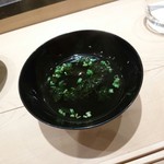 すゝき野 鮨金 - 椀物がありました(*^^*)