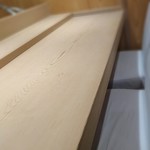 すゝき野 鮨金 - 白木のカウンター！