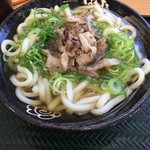 はなまるうどん - 「塩豚ねぎうどん（中）」（税込550円）