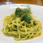 villa del nido - 手打ちパスタ：ブロッコリーとからすみのタリオリーニ