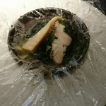 京都産朝堀り筍と鮮魚のカルタファタ