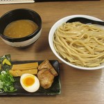 エビ豚骨拉麺 春樹 - つけ麺 830円（消費税８％込）