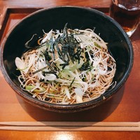 とんかつ & 焼鳥 An - わさびおろし蕎麦 @880円
