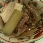 なすび亭 - すっぽん鍋 取分け