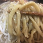 自家製太麺 ドカ盛 マッチョ - オーション麺 メンヤワ 17.5.24 Wed.