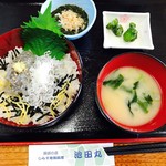 池田丸 - 二色丼¥1100