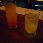 Bar Honesty - テキーラサンライズ＆ジントニック