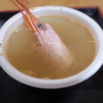 青森魚菜センター - 海老汁
