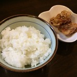 ひげ坊主 - H.29.5.1.昼 Aセット(からあげ2コとライス) 250円税込