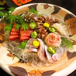 虎丸 - 刺身、マジで美味しい♪　