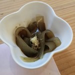 須崎屋台かじしか - お通しのおきゅうと