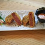 須崎屋台かじしか - ハムカツ　650円