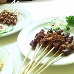 GUNUNG GEULIS COUNTRY CLUB - 1705_GUNUNG GEULIS COUNTRY CLUB_サテ(鶏肉)＠60,000Rp