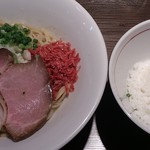 つけ麺一燈 - 海老と帆立のまぜそば(6)