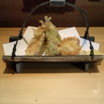 鮮魚旬菜 吉 - ほうたれ天ぷら