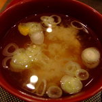 千取寿司 - お味噌汁