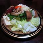 Yasuragi no Onsen Ryokan Shosuke - 時事鍋の材料（野菜）