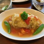 ジャム cafe 可鈴 - 週替わりランチ(950円)のロールキャベツ