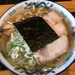 自家製麺 佐藤 - 太麺中華そば  塩