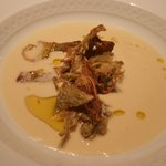 フォリオリーナ・デッラ・ポルタ・フォルトゥーナ - カチョカバロのスープ