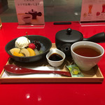 イッピン カフェ - クリームあんみつ 2016/06/09