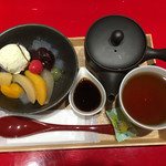 イッピン カフェ - クリームあんみつの空中写真 2016/06/09