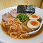 ラーメン ABE's - 由比の幸 にぼしラーメン（醤油味玉）