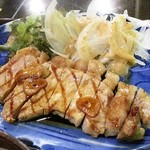 グリーン - この日はトンテキでした