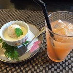 光大茶屋 - グレープフルーツジュース