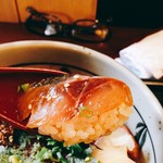 くずし和食そら - 鯵の漬けアップ