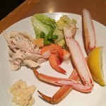 Spice Market Buffet - アメリカ人は、かに足一山は食べています