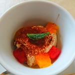 アダージオ - コースのデザート（ティラミス）