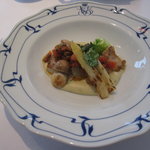 モデスト - 赤ガレイのアンチョビソース