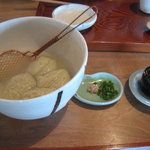 せきざわ - 蕎麦がき(粗引き）