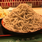 味奈登庵 - 大盛りは麺約550gとのこと。  
      ボリュームプリタツ