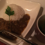 六本木 Toriya Premium - お食事はカレーと鶏だしスープ