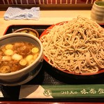 味奈登庵 - 牛せいろそば、大盛り♡