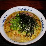 ソバー サクマ - 鴨肉入りラーメン